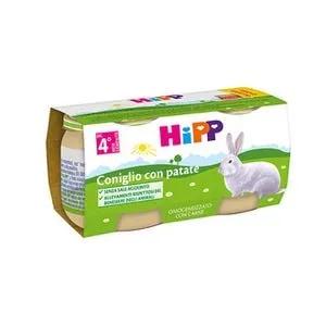 Hipp Biologico Omogeneizzato Coniglio e Patate 2x80 g