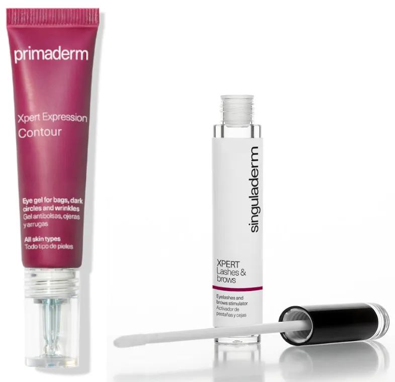 Singuladerm Xpert Cils & Sourcils 4 ml + Contour des Yeux 15 ml