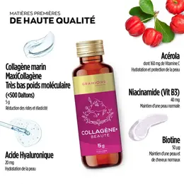 Granions Collagène Beauté+ -  Collagène marin de type I hydrolysé - 8 Shots