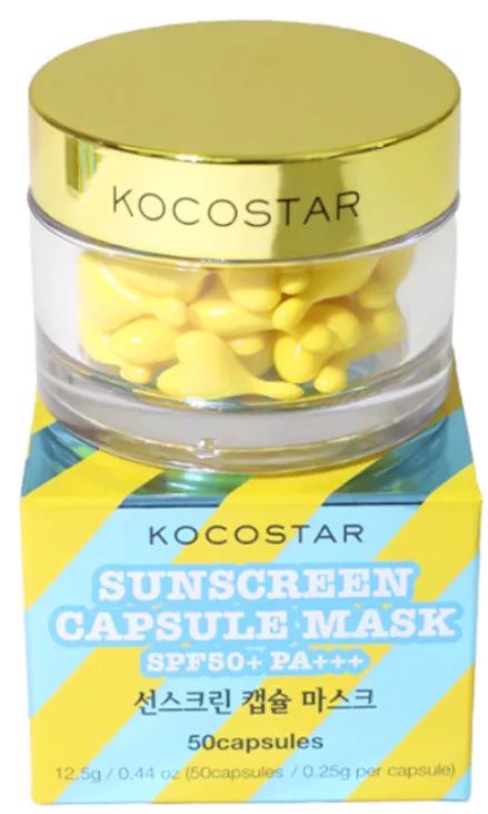 Maschera per capsule con protezione solare Kocostar 50 capsule