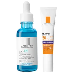 S&eacute;rum anti-rides La Roche-Posay Hyalu B5 30 ml + Fluide anti-taches Anthelios UV-MUNE 400 15 ml offert