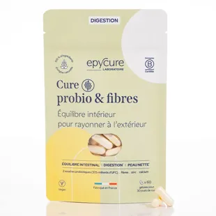 Epycure Cure Complesso Probio & Fibre Digestione Immunità Pelle 60 capsule