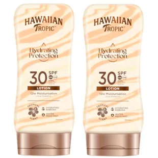 Hawaiian Tropic Hydrating Protection SPF30 2x180 ml