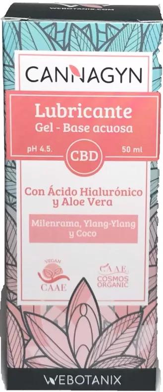 Webotanix Cannagyn Gel Lubrificante CBD BIO 50 ml