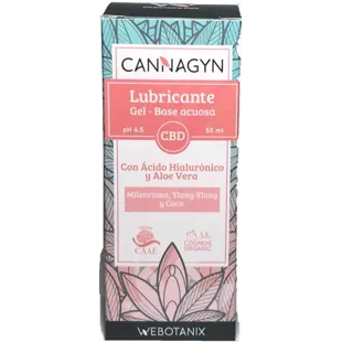 Webotanix Cannagyn BIO CBD Lubricating Gel 50 ml