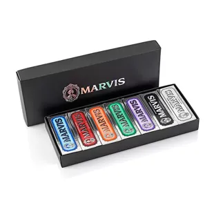 Marvis Cofanetto Luxe Tubi di Dentifricio 7 x 25ml