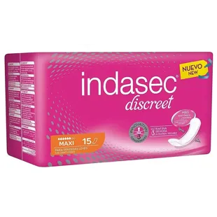 Indasec Discreet Maxi 15 Einheiten