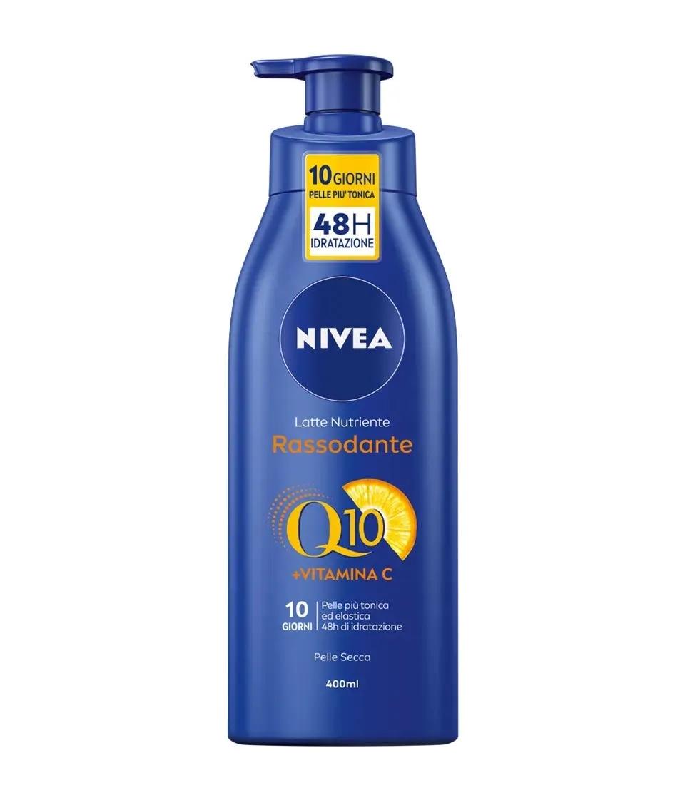 Nivea Q10 Crema Corpo Nutriente Rassodante Crema Corpo Rassodante e Idratante Pelle Secca 400 ml