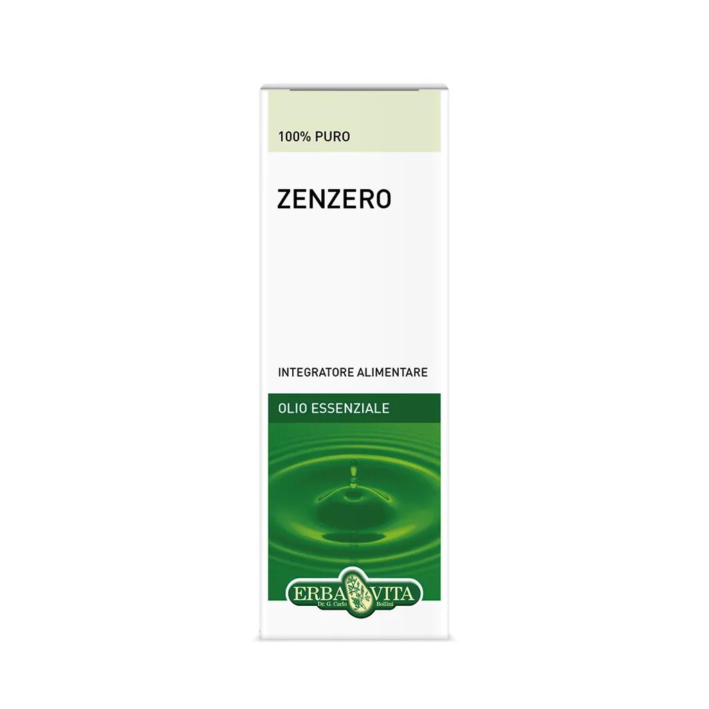 Erba Vita Olio Essenziale Zenzero Integratore Digestivo 10 ml