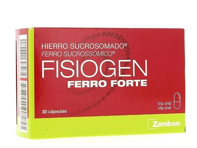 Zambon Fisiogen Ferro Forte 30 Cápsulas