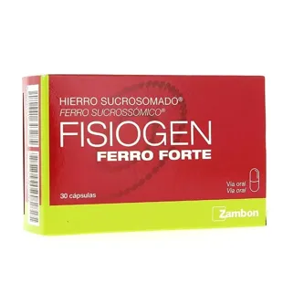 Fisiogen Ferro Forte 30 Cápsulas