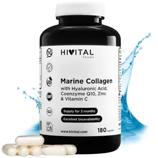 Hivital Marine Collagen + Hyaluronic Acid 180 Capsules