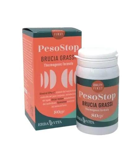 Erba Vita Peso Stop Brucia Grassi Integratore Del Peso Corporeo 80 Compresse