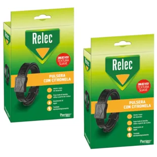 Relec Bracelet with Black Citronella 2 units
