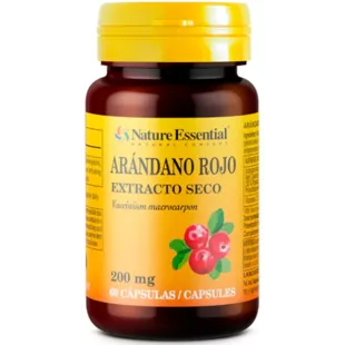 Nature Essential Extrait Sec de Canneberge 200 mg 60 Gélules