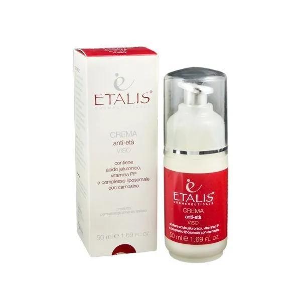 Etalis Crema Viso Anti Età Viso Tonico Restituente 50 ml