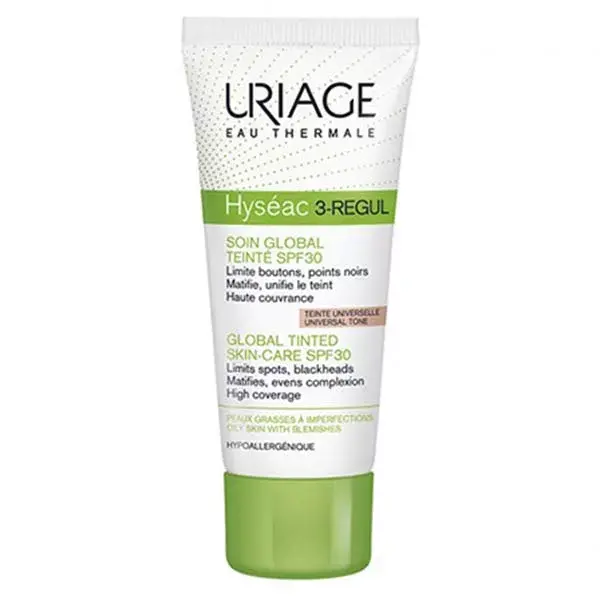 Uriage Hyséac 3-Regul Cuidado Global con Color SPF30 40ml