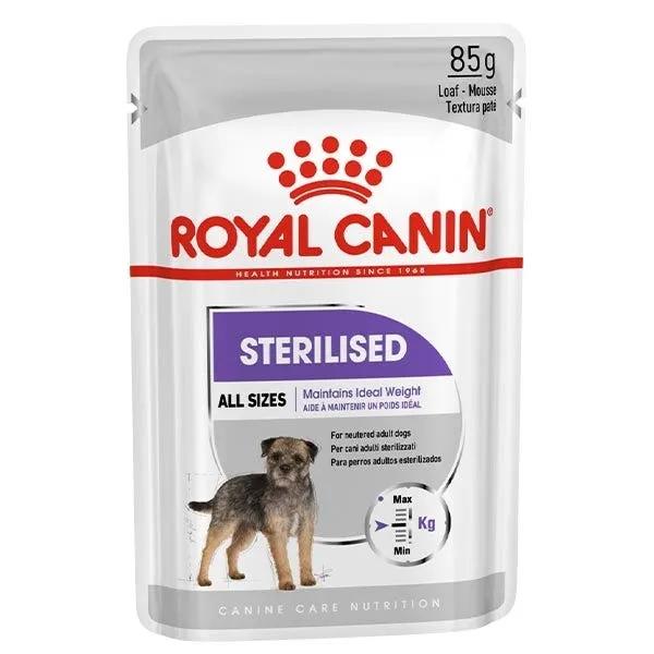 Royal Canin Sterilised Loaf In Patè Morbido Per Cane Sterilizzato 12 Buste 85 Gr