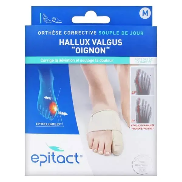 Epitact Orthese Corrective Hallux Valgus Jour Taille M