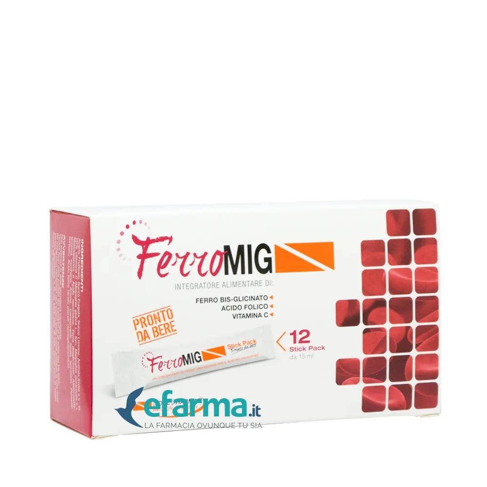 Ferromig Integratore Ferro 12 Bustine 15 Ml