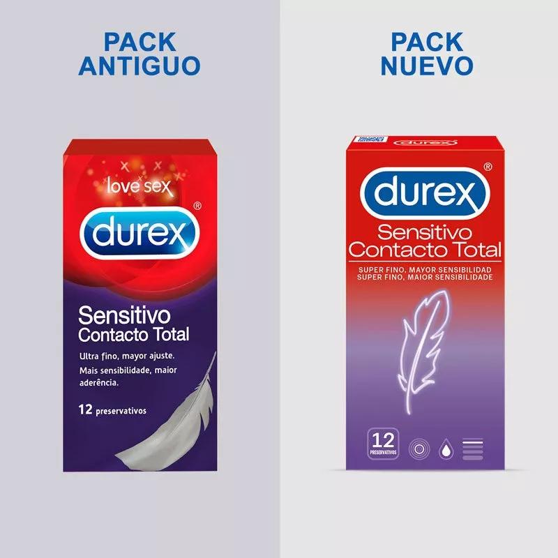 Durex Contacto Total Preservativo Sensitivo 6 Uds