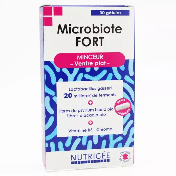 Nutrigée Microbiot Fort Minceur 30 gélules
