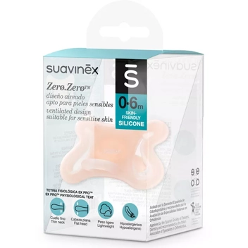 Suavinex Chupete Zero Zero con Tetina Silicona Fisiológica SX Pro 0-6m -  Atida