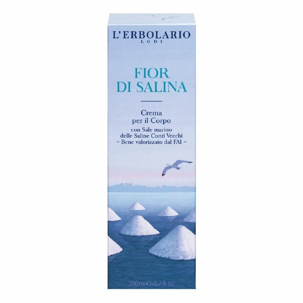 Fior di Salina Crema Corpo Idratante con Olio di Oliva 200 ml