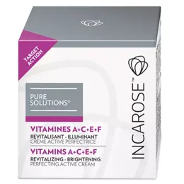 Incarose Pure Solutions Crème Vitamines A+C+E+F 50ml