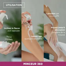 Eafit Minceur 360 - Mousse crépitante - Anti-cellulite - Tonifie la peau