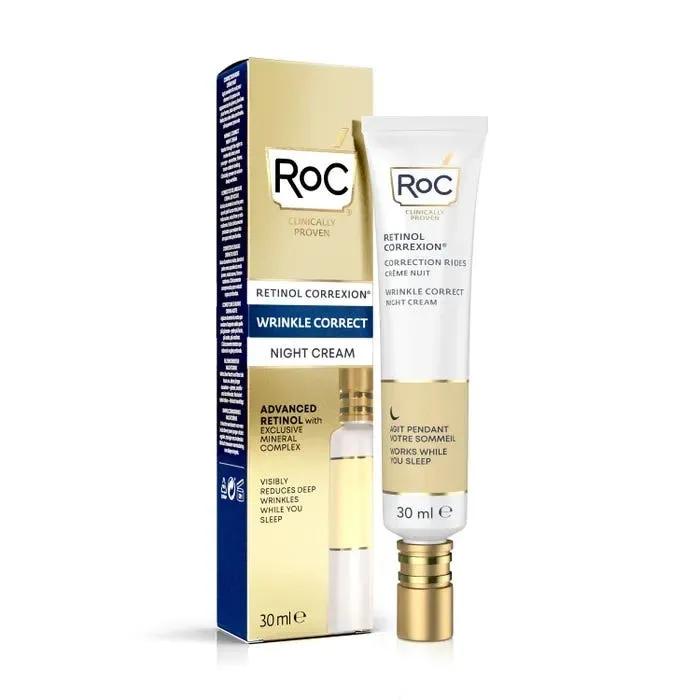 RoC Retinol Correxion Wrinkle Correct Crema Intensiva Notte 30 ml