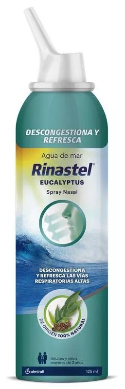 Almirall Rinastel Eucalyptus Spray Nasal Agua de Mar 125 ml