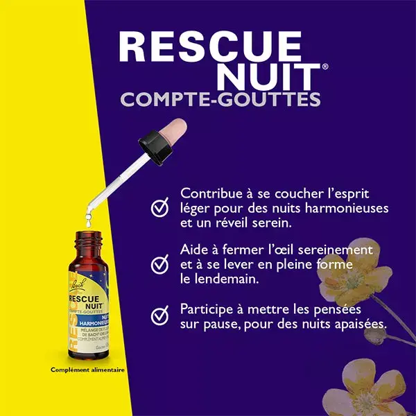 RESCUE NUIT® Compte-gouttes  - 10 ml