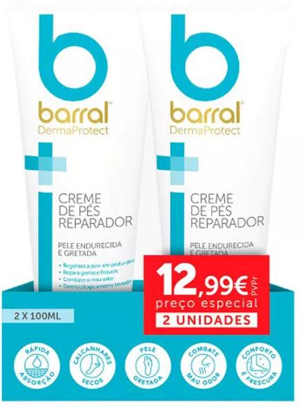 Barral DermaProtect Crema para Pies 2x100 ml