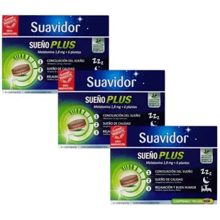 Suavidor Sueño Plus Tricapa 3x30 Tablets