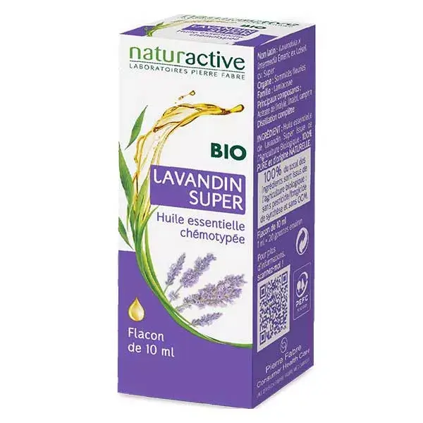 Naturactive Lavandin Super Aceite Esencial Biológico 10ml