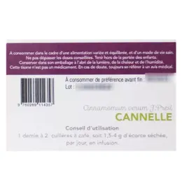 L'Herbôthicaire Tisane Cannelle Bio 80g