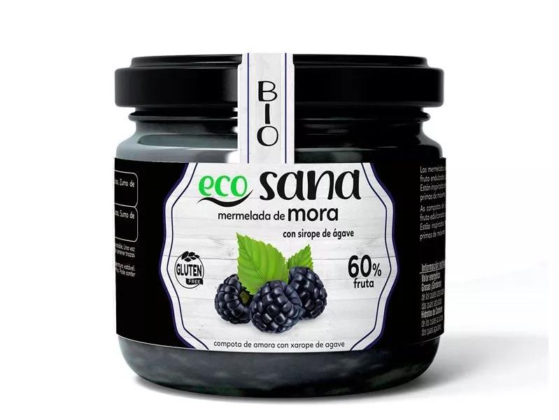 Ecosana Marmelada Extra Mora Sem Açúcar Bio 260gr