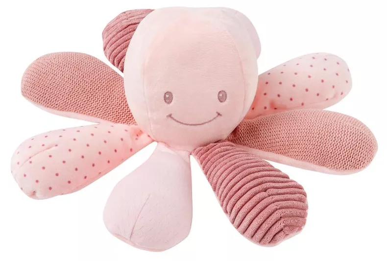 Nattou Peluche Polvo de Actividades Rosa