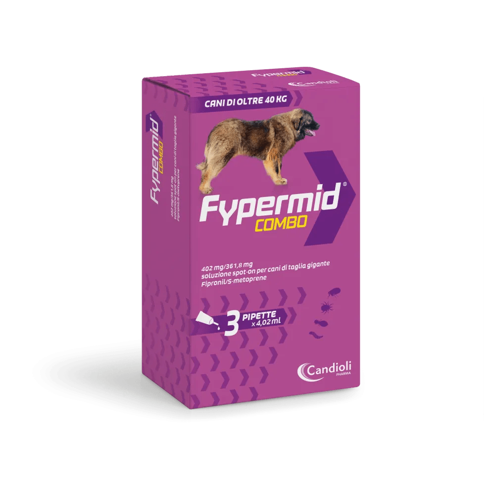 Fypermid Combo 402 mg/ 361,8 Soluzione Spot-on Per Cani di Taglia Gigante