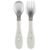 Chicco Stainless Steel Cutlery Set Grey +18m