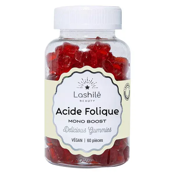 Lashilé Beauty Acide Folique Mono Boost 60 gummies