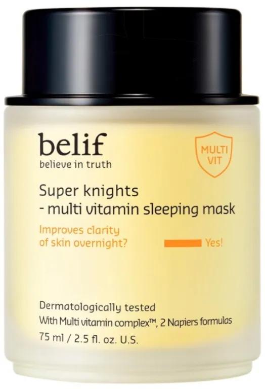 Belif Super Knights Masque de Nuit Multi Vitaminé 75 ml