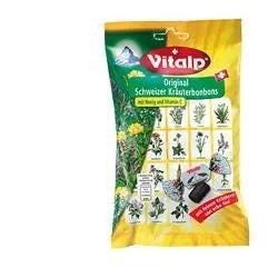 Vitalp Erbe Svizzere Caramelle per la Gola 75 g