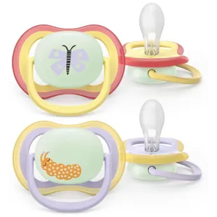 Philips Avent SCF376/25 Ultra Air Chupeta Noturna 0-6m 2 unidades