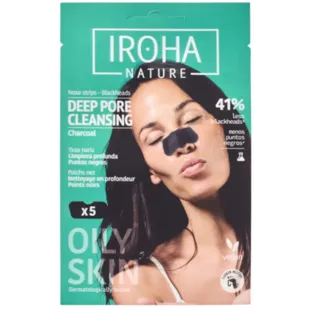Iroha Nature Tiras Nariz Anti Puntos Negros 5 uds