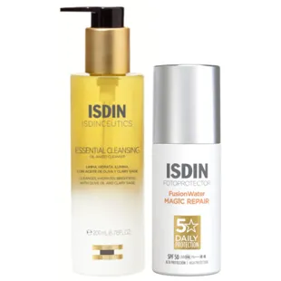 Isdin Limpiador en Aceite 200 ml + Fusion Water Magic Repair SPF50 50 ml