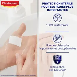 Elastoplast Pansements Waterproof XL 5 pansements