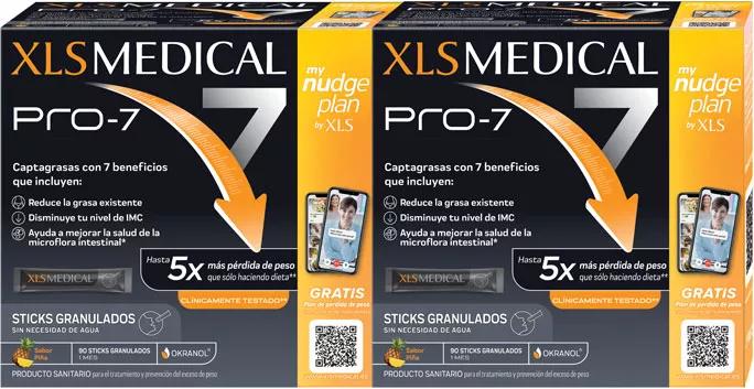 XLS Medical Pro 7 Captagrasas 2x90 Sticks