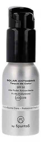 5 ponto 5 Protetor Solar SPF50 Color Antiaging 50 ml